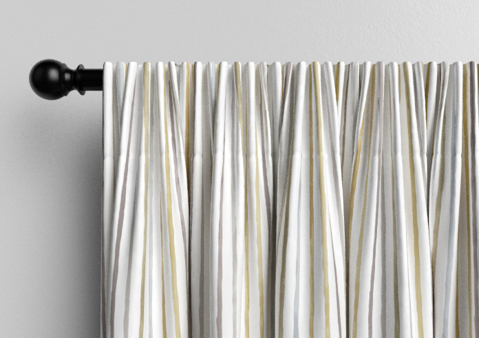 Vintage Stripe, Gold Coast - Made to Measure Curtains - Image 9